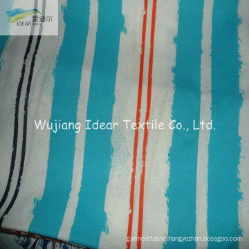 75DX200D Printed Plain Polyester Microfiber Peach Skin Fabric For Home Textile